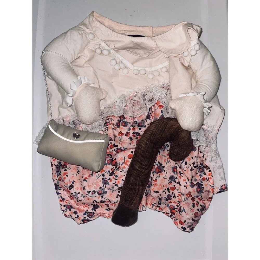 Moonlight Manor Old Lady Dog Costume Size XL